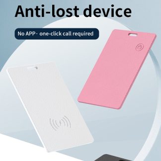Airtag Card Wallet Tracker, Smart Bluetooth Item Tracker and Key Finder, Works with Apple Find My (iOS Only), Slim Smart Card for Luggage Tags, Wallet, Suitcase, Passports, Backpack & More, Ultra-Thin